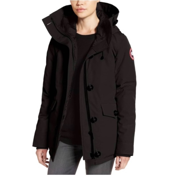 Genuine Canada Goose Rideau Parka Blk M 